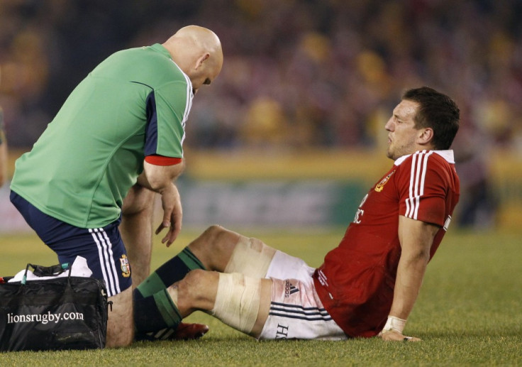 Sam Warburton suffered a "significant tear" during the last Test (Reuters)