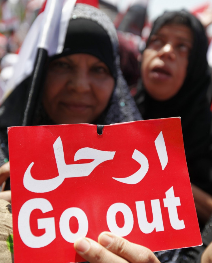 Anti-Morsi protesters  in Cairo (Reuters)