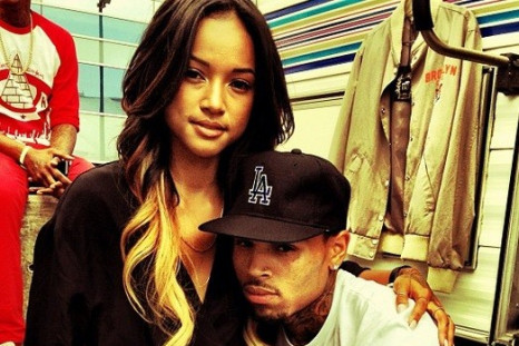 Karrueche Tran and Chris Brown