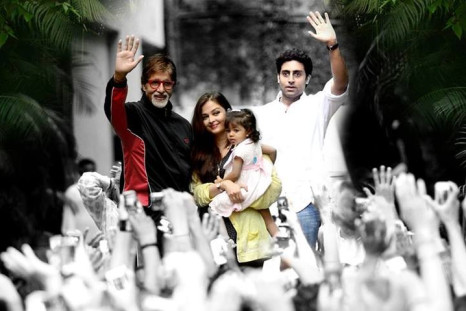 Aishwarya Rai Bachchan and Aaradhya Appear With Amitabh Bachchan