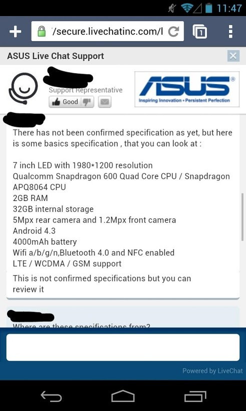 Next-Gen Nexus 7 Release Date and Specs Revealed