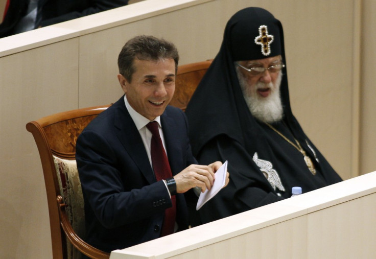 Ivanishvili and Patriarch Ilia II