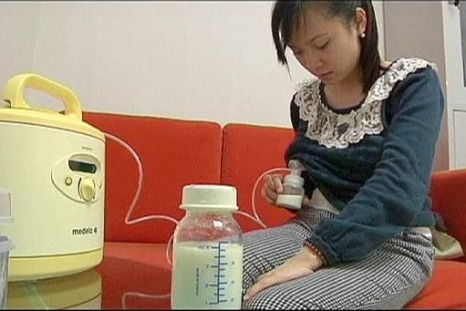 China breast milk