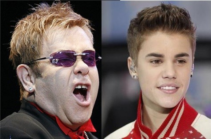 Elton John and Justin Bieber