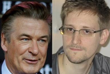 Alec Baldwin and Edward Snowden