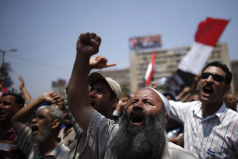 Mohamed Morsi supporters in Cairo