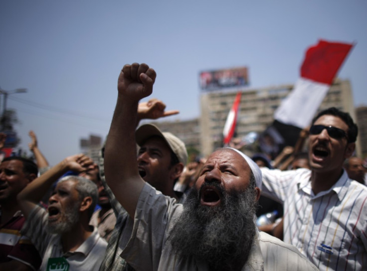 Mohamed Morsi supporters in Cairo