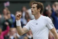 Andy Murray during Wimbledon 2013 semi finals.