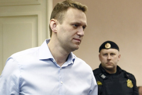 Russian opposition leader and anti-corruption blogger Alexei Navalny
