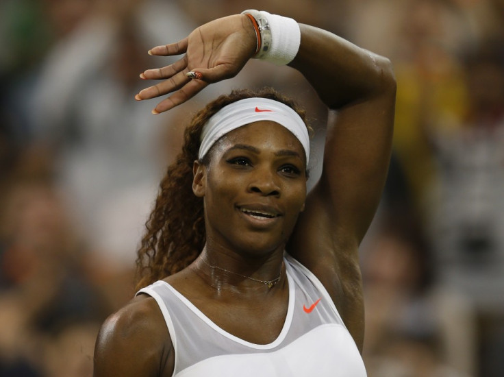 The five-times singles Wimbledon champion Serena Williams loves the All-England towels