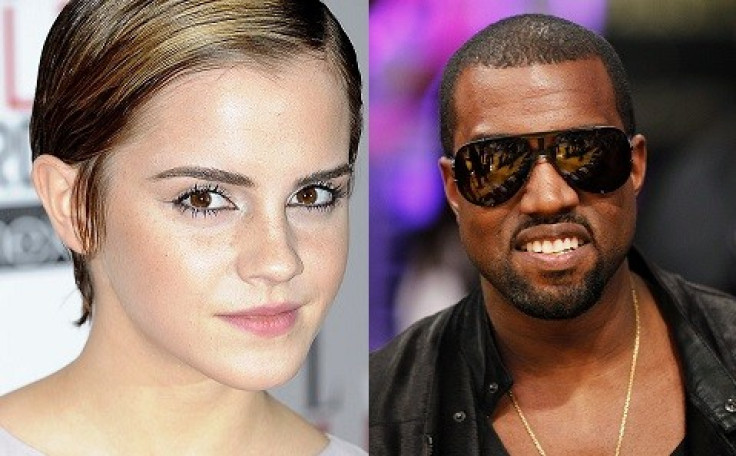 Emma Watson and Kanye West