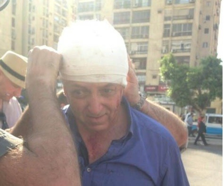 Jeremy Bowen is treated in Cairo