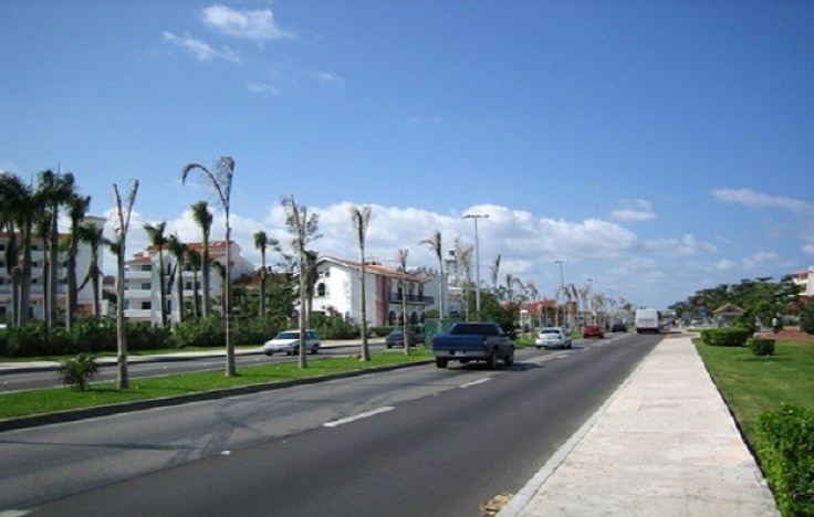 Street in Cancun, Mexico