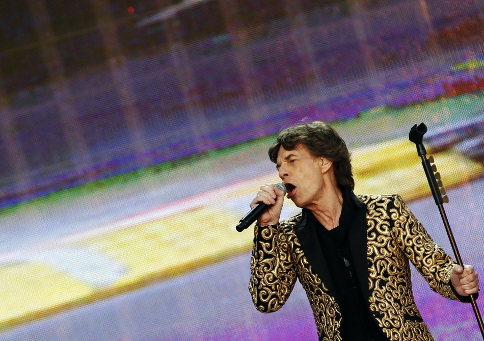 Mick Jagger of the Rolling Stones performs at the British Summer Time Festival in Hyde Park in London July 6, 2013.