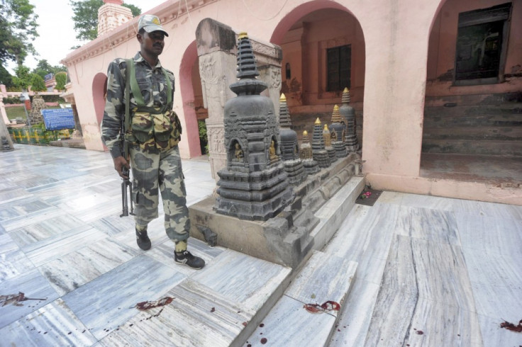 Bodh Gaya bomb blasts in India