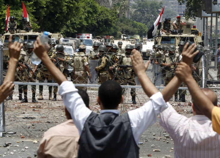 Members of the Muslim Brotherhood and supporters of deposed Egyptian President Mohamed Morsi