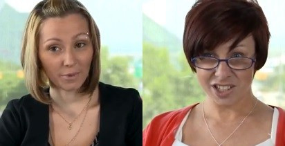 Amanda berry (L) and Michelle Knight have thanked people for their support