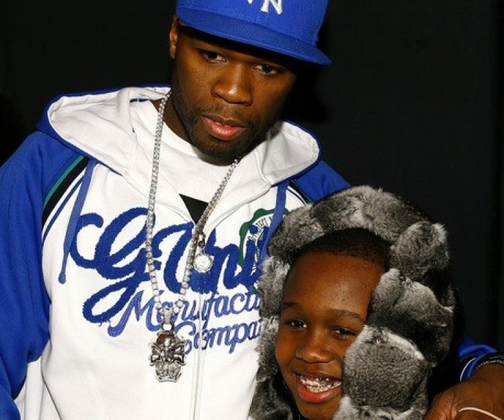 50 Cent and son Marquise