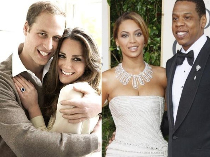 The royals and Jay-Z and Beyonce