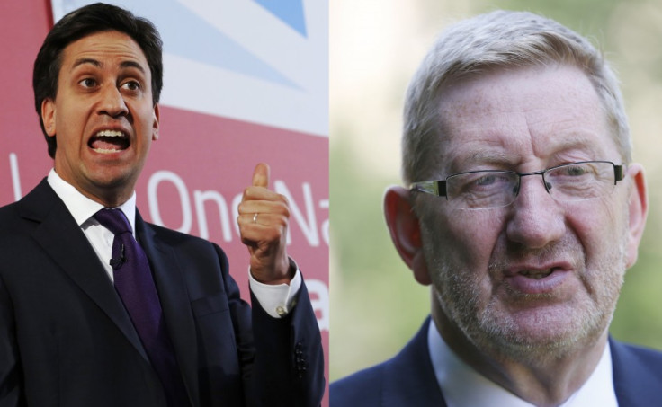 Ed Miliband and Len McCluskey