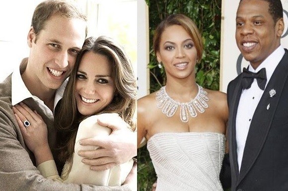 Duke and Duchess of Cambridge Beyoncé and Jay-Z