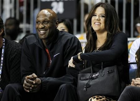 Lamar Odom and Khloe Kardashian