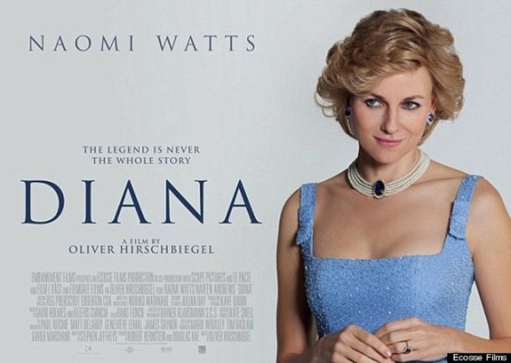 Naomi Watts As Princess Diana In Biopic — First  Official Poster Revealed/Twitter/Ecosse films/the chocosopher