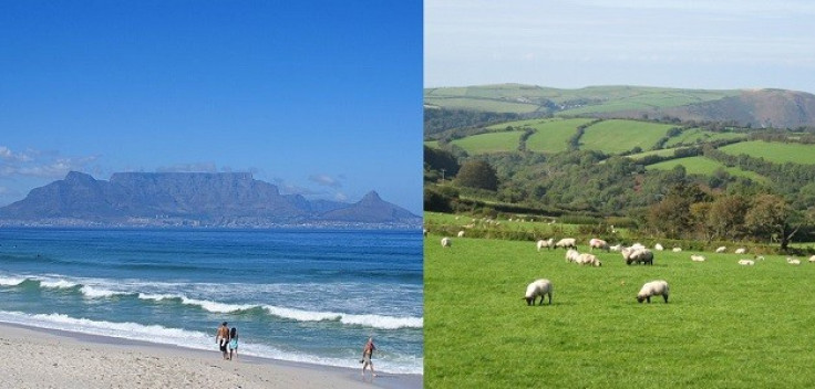 South Africa and England