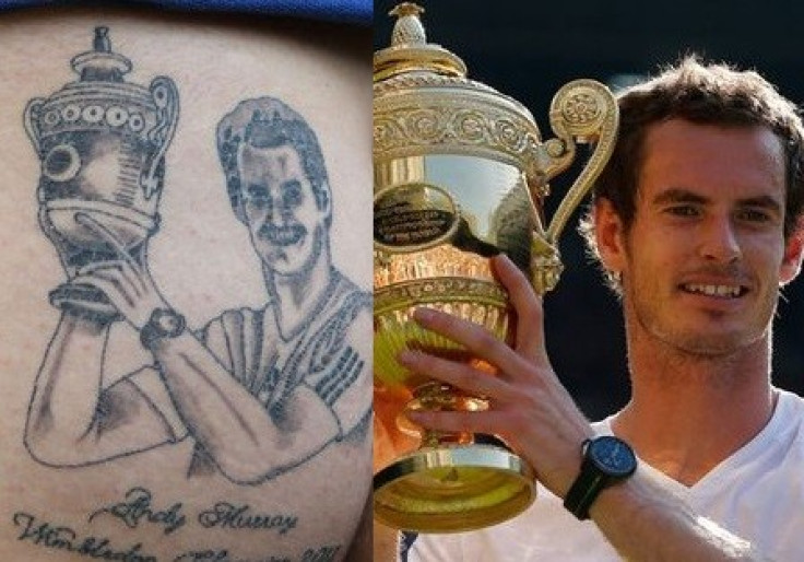 Andy Murray tattoo