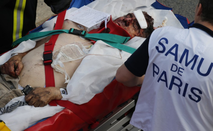 Injured passenger Bretigny-sur-Orge train smash Paris