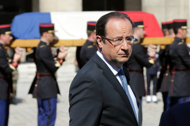 French President Francois Hollande