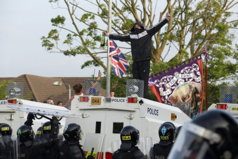Loyalist protesters riot in Northern Ireland