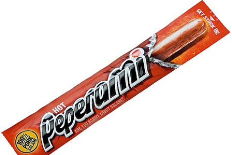 Peperami product of Unilever is a spicy snack made of pork.