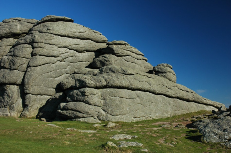 The Haytor rock on Dartmoor