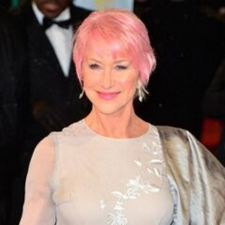 Helen Mirren at the BAFTAs