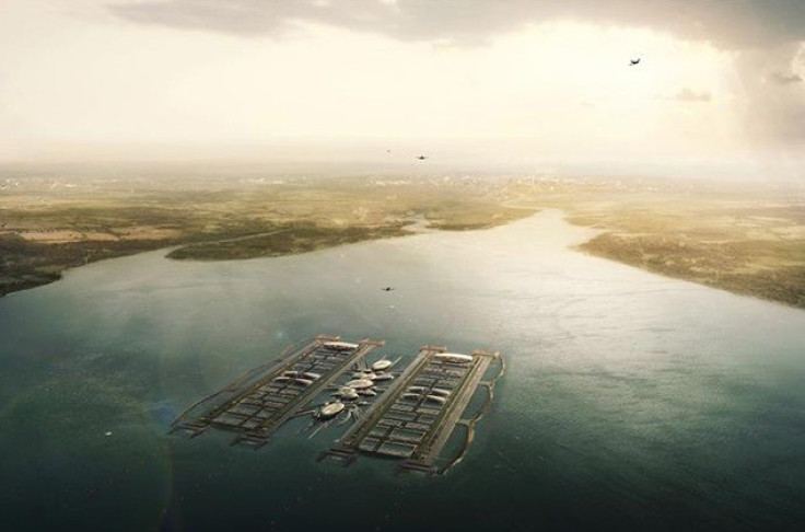 Vision: Thames Estuary airport as imagined by Johnson
