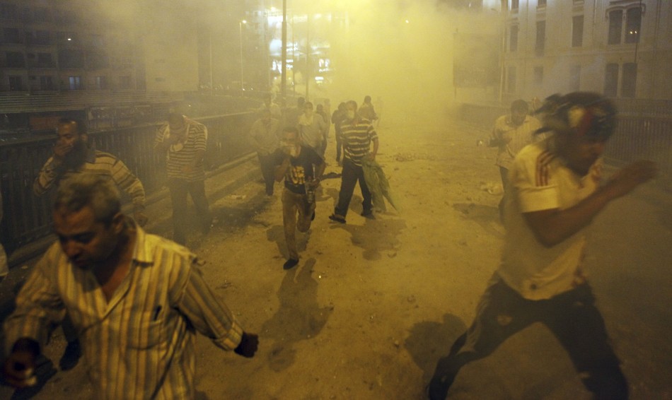 Tear gas Cairo