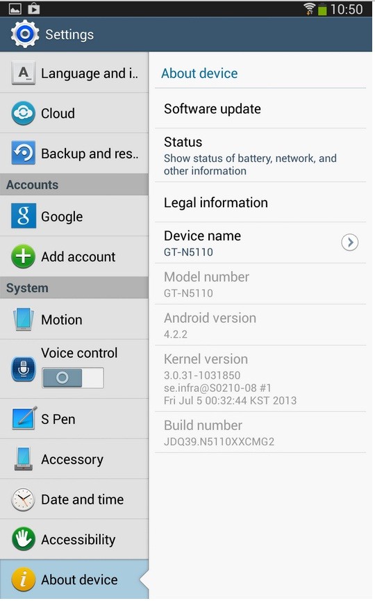 Android 4.2.2 Jelly Bean Leaked for Galaxy Note 8.0 GTN5110 [How to Install]