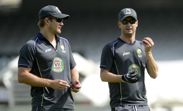 Shane Watson and Michael Clarke