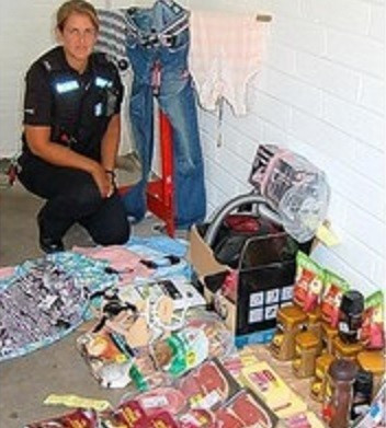 Operation Faction police in Devon haul