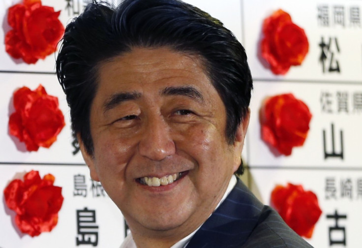 Japanese Prime Minister Shinzo Abe