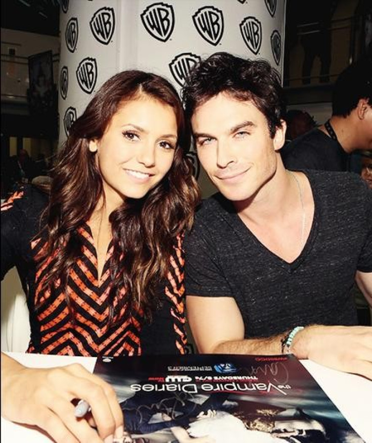 Ian Somerhalder and Nina Dobrev.