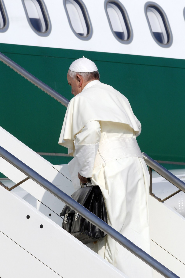 Pope Francis luggage