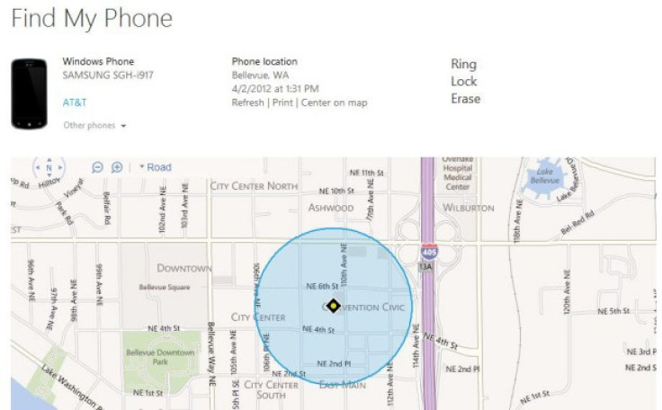 Find My Phone for Windows Phone 8