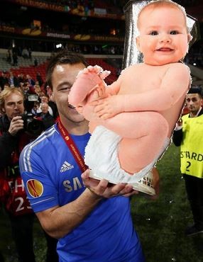 John terry is the first to congratulate the royalbaby