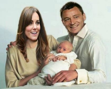 This ones brilliant. The first official picture of royalbabyboy John Terry and Kate royalbabyboy itsaboy
