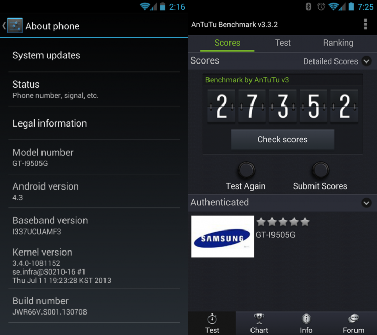 Galaxy S4 GT-I9505 and GT-I9505G Get Android 4.3 Jelly Bean via JWR66V Test Firmware [How to Install]