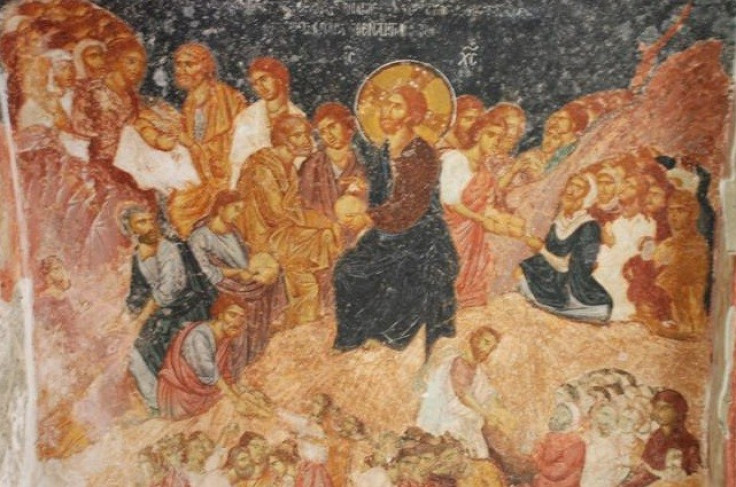 Hagia Sofia Christian fresco