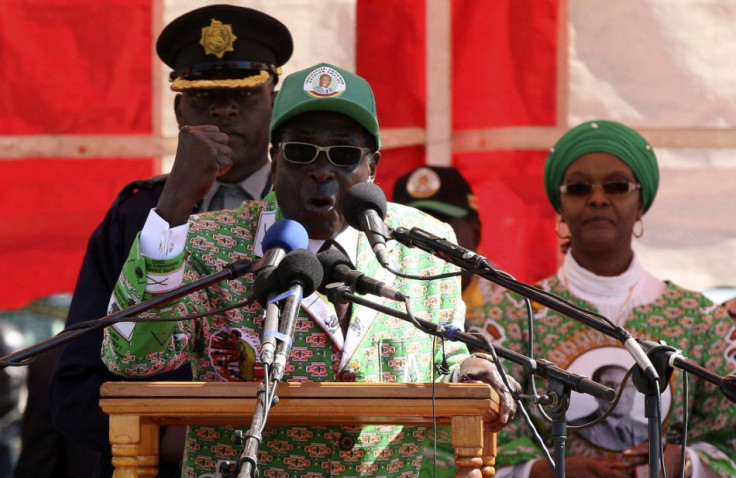 Zimbabwean President Robert Mugabe