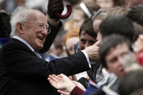 Irish President Michael D Higgins